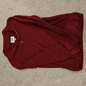 Men's Old Navy Fleece Quarter Zip Pullover
